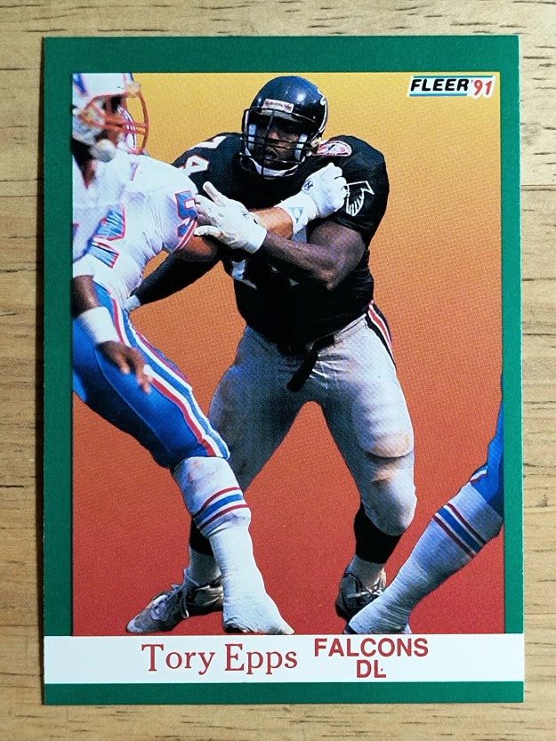 1991 Fleer #200 Tory Epps