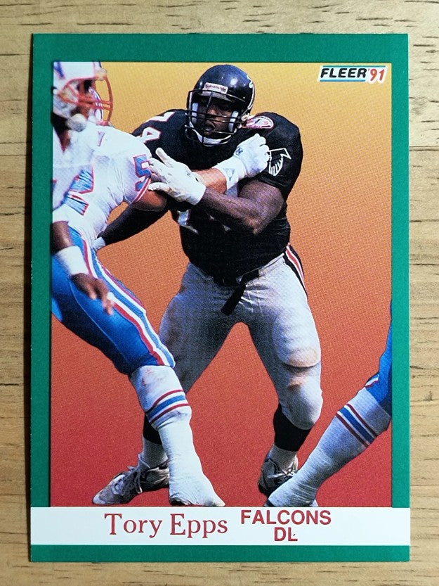 1991 Fleer #200 Tory Epps