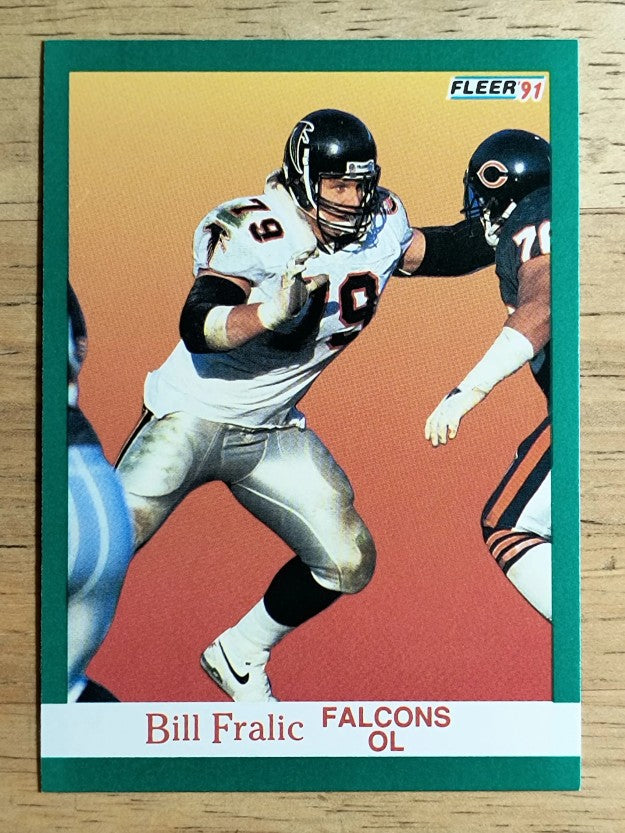 1991 Fleer #201 Bill Fralic