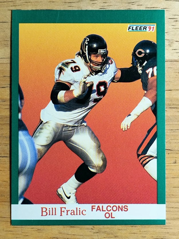 1991 Fleer #201 Bill Fralic