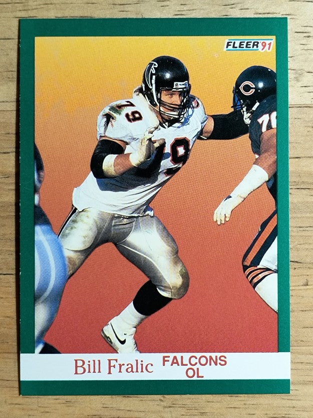 1991 Fleer #201 Bill Fralic