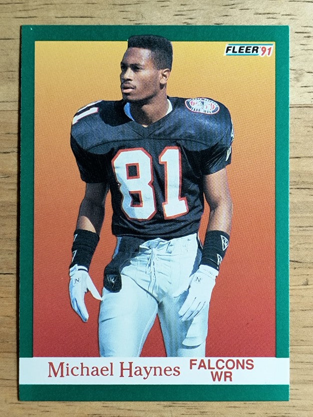 1991 Fleer #202 Michael Haynes FFC