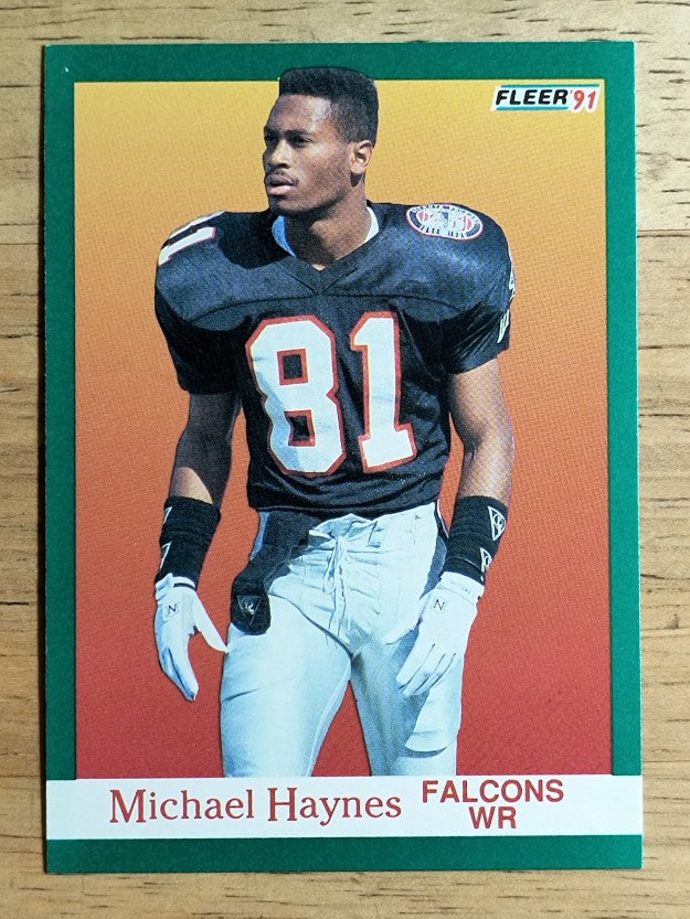 1991 Fleer #202 Michael Haynes FFC