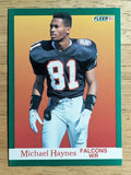 1991 Fleer #202 Michael Haynes FFC