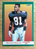 1991 Fleer #202 Michael Haynes FFC