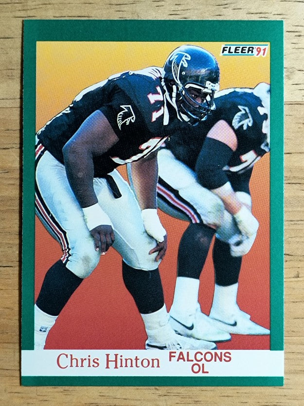 1991 Fleer #203 Chris Hinton