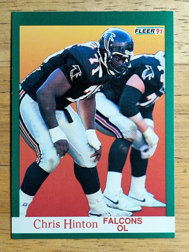 1991 Fleer #203 Chris Hinton