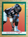 1991 Fleer #204 Keith Jones