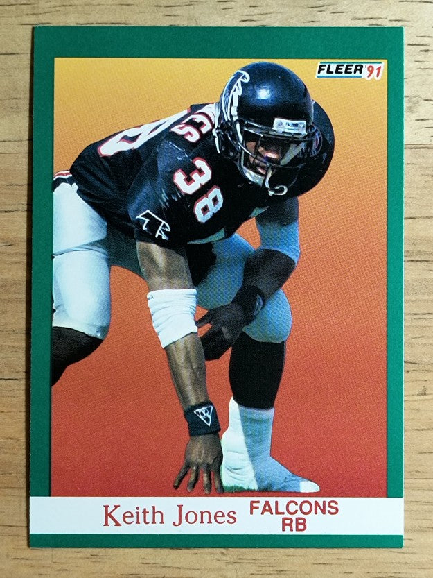 1991 Fleer #204 Keith Jones