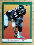 1991 Fleer #204 Keith Jones