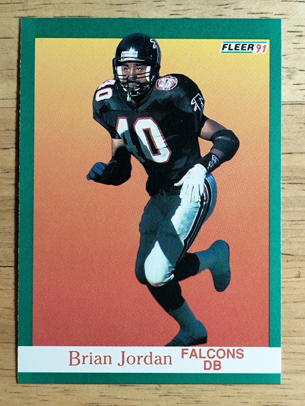 1991 Fleer #205 Brian Jordan