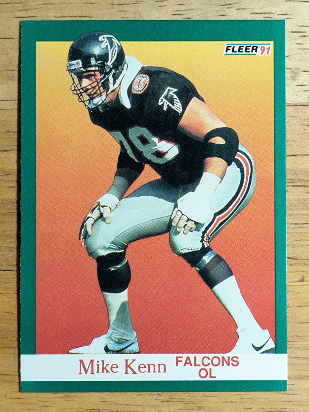 1991 Fleer #206 Mike Kenn