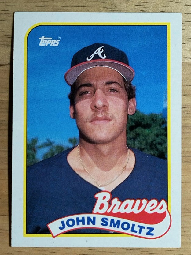 1989 Topps #382 John Smoltz RC