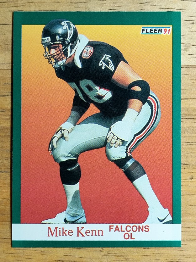 1991 Fleer #206 Mike Kenn
