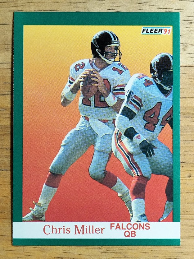 1991 Fleer #207 Chris Miller