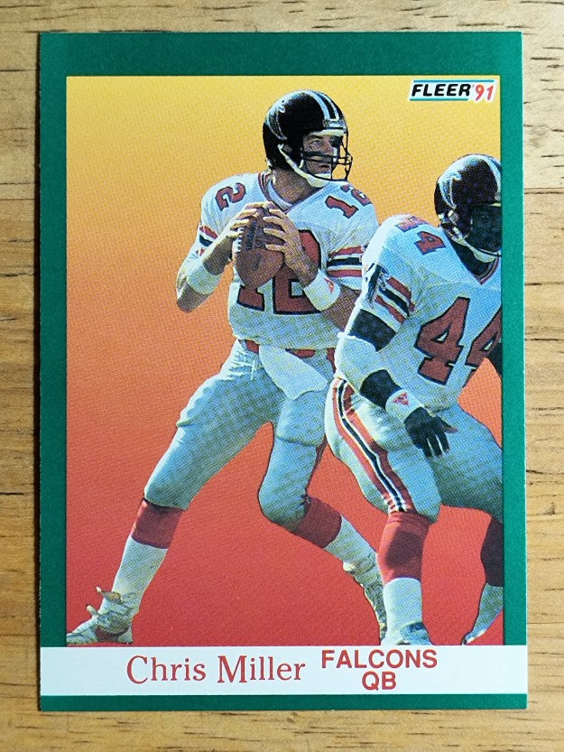 1991 Fleer #207 Chris Miller
