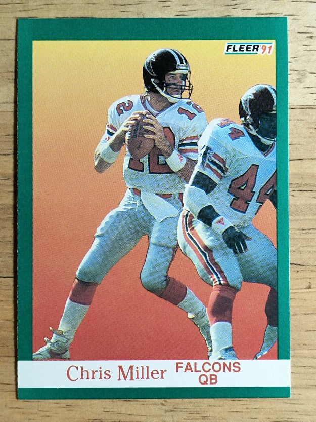 1991 Fleer #207 Chris Miller