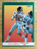 1991 Fleer #207 Chris Miller