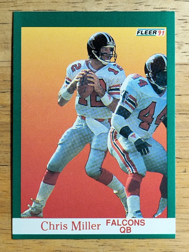 1991 Fleer #207 Chris Miller