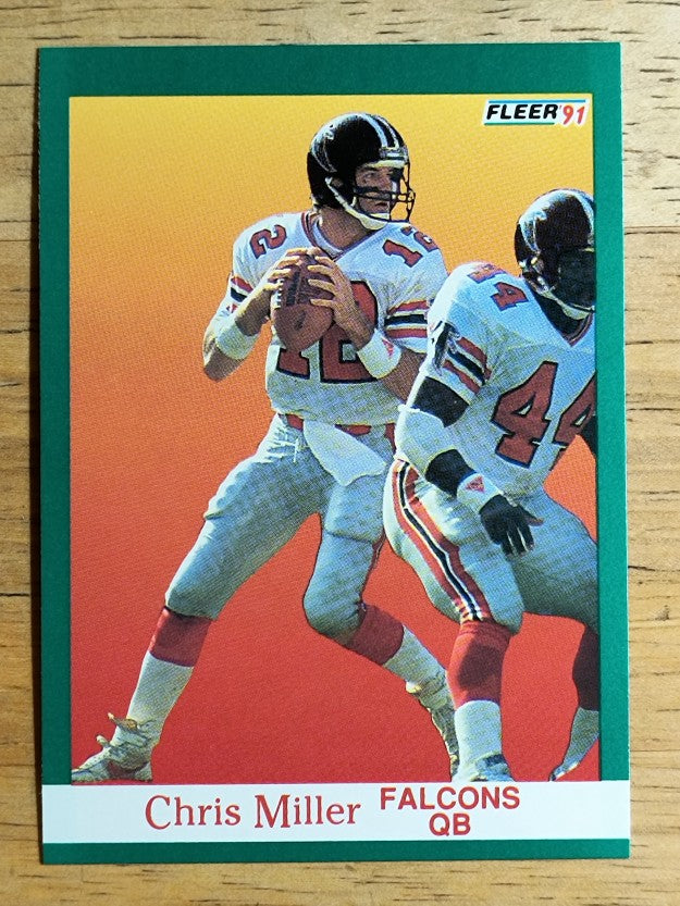 1991 Fleer #207 Chris Miller