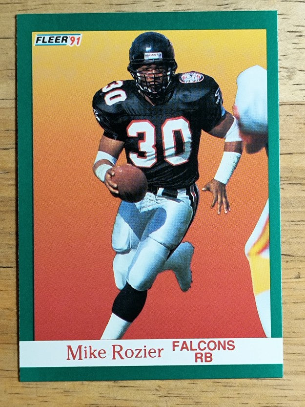 1991 Fleer #209 Mike Rozier
