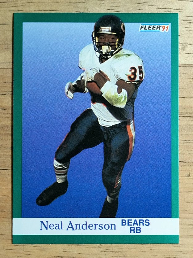 1991 Fleer #212 Neal Anderson