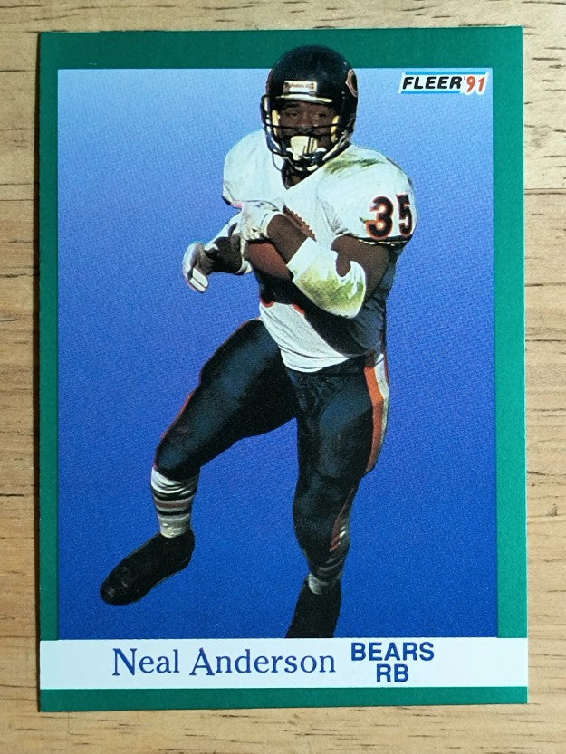 1991 Fleer #212 Neal Anderson