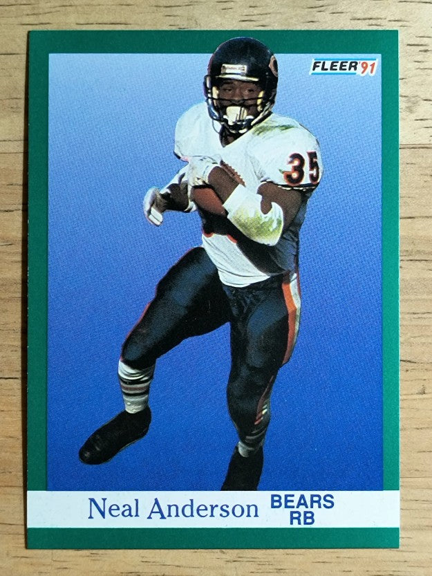 1991 Fleer #212 Neal Anderson