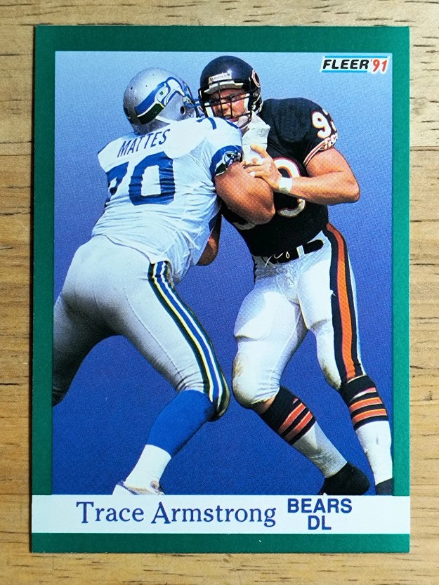 1991 Fleer #213 Trace Armstrong