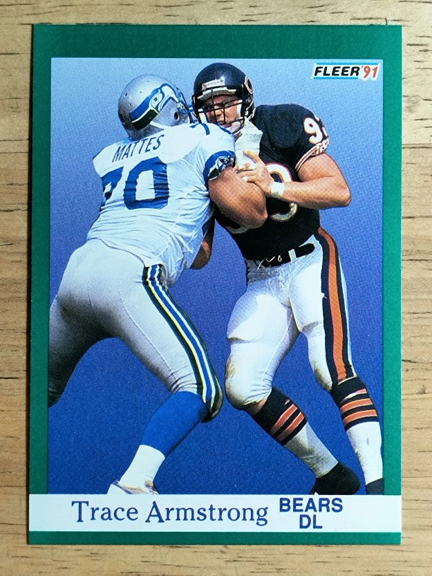 1991 Fleer #213 Trace Armstrong