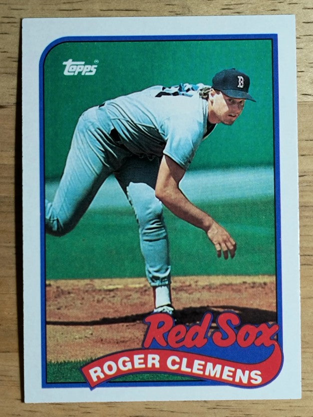 1989 Topps #450 Roger Clemens