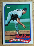 1989 Topps #450 Roger Clemens