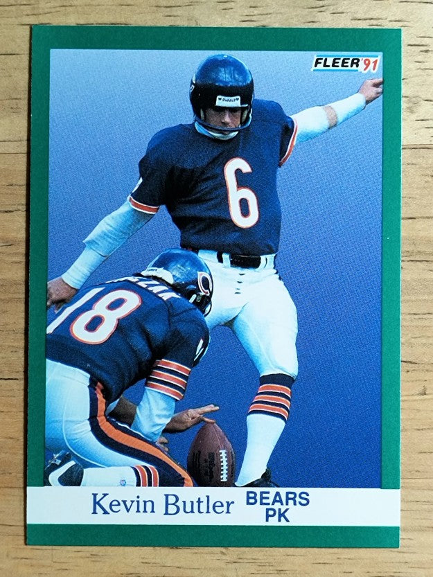1991 Fleer #215 Kevin Butler