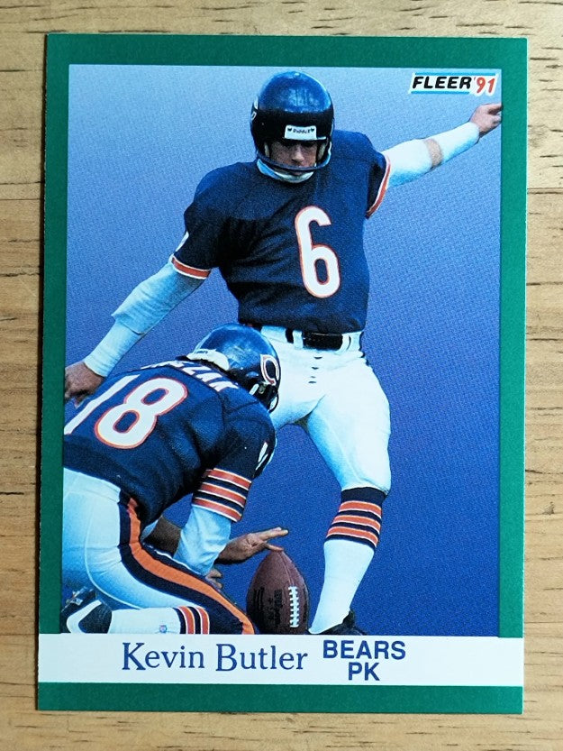 1991 Fleer #215 Kevin Butler