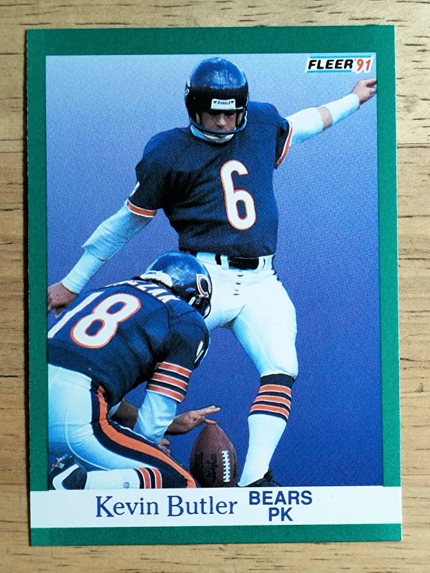 1991 Fleer #215 Kevin Butler