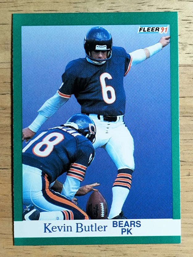 1991 Fleer #215 Kevin Butler