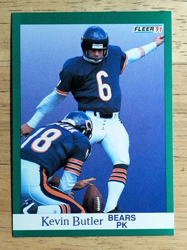 1991 Fleer #215 Kevin Butler