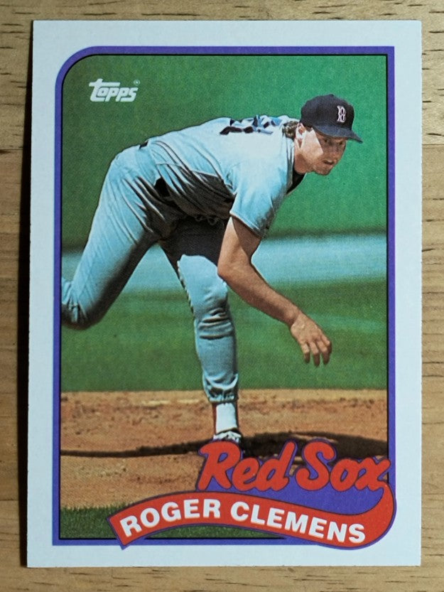 1989 Topps #450 Roger Clemens