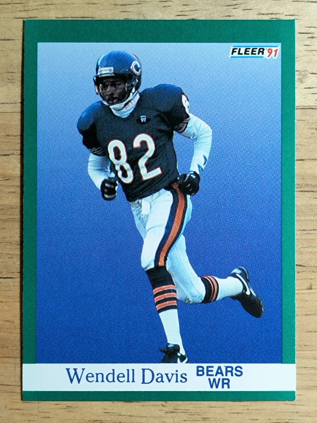 1991 Fleer #217 Wendell Davis FFC