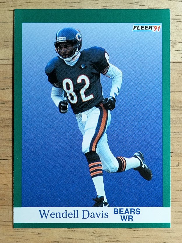 1991 Fleer #217 Wendell Davis FFC