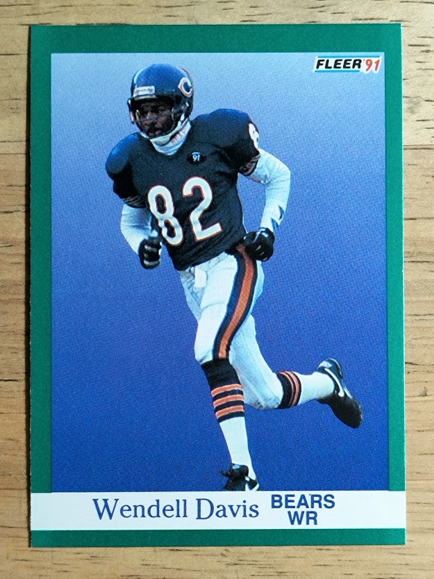 1991 Fleer #217 Wendell Davis FFC