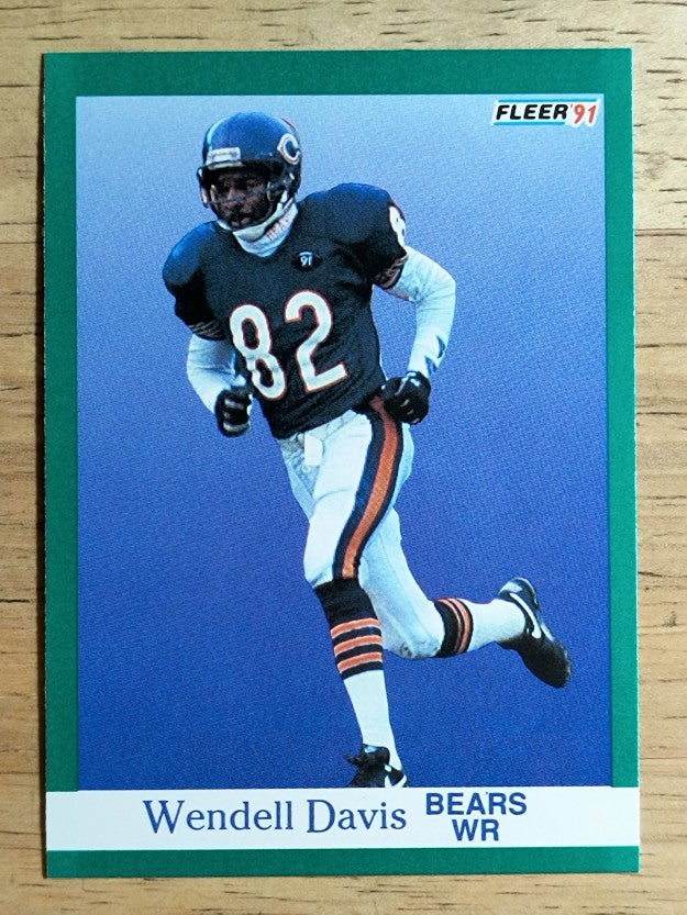 1991 Fleer #217 Wendell Davis FFC