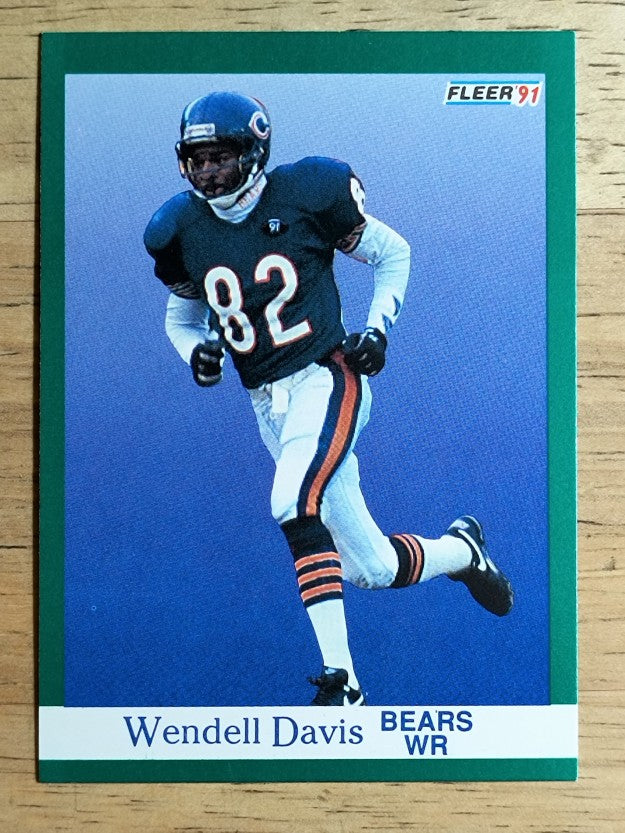 1991 Fleer #217 Wendell Davis FFC