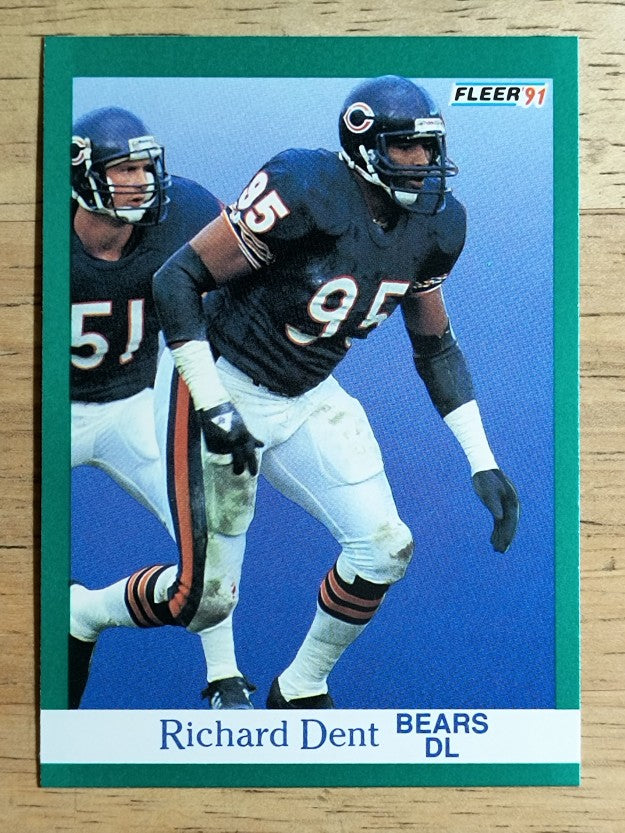 1991 Fleer #218 Richard Dent