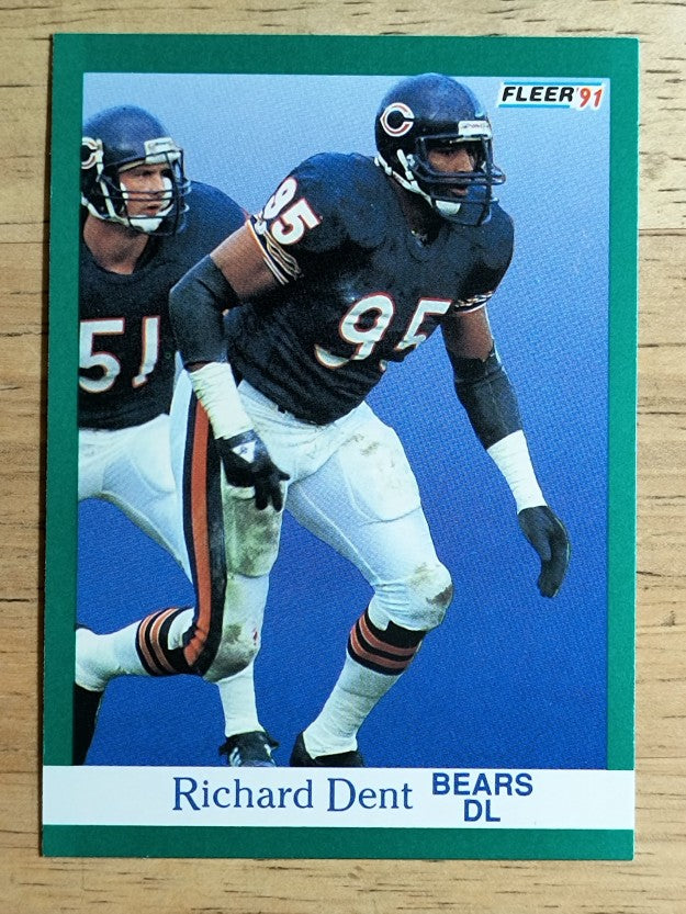 1991 Fleer #218 Richard Dent