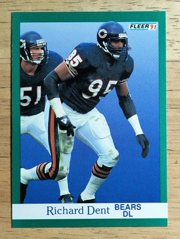 1991 Fleer #218 Richard Dent