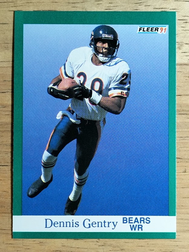 1991 Fleer #219 Dennis Gentry