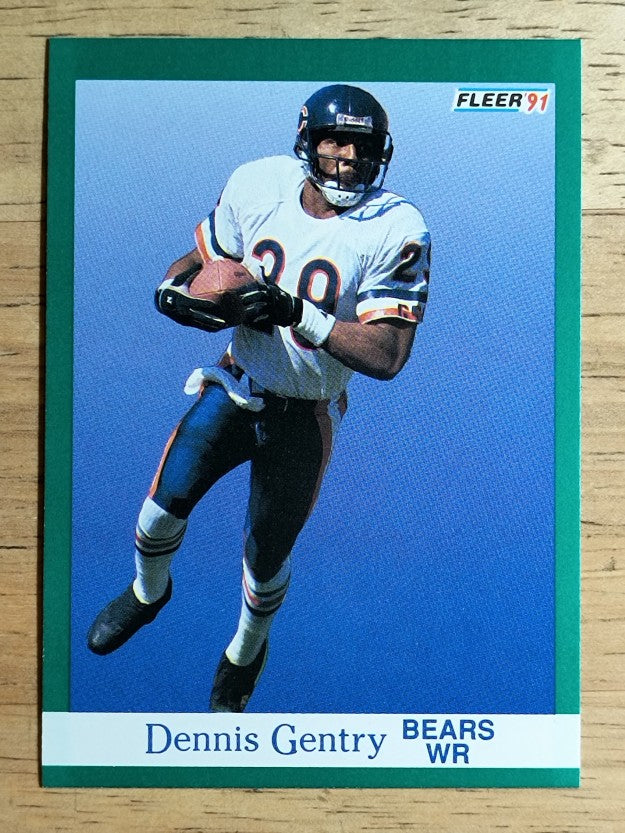 1991 Fleer #219 Dennis Gentry
