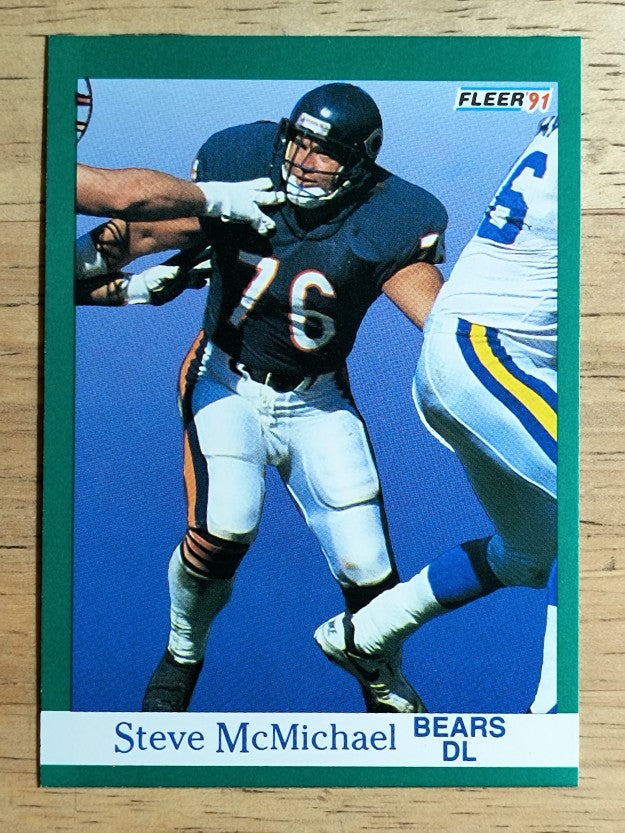 1991 Fleer #222 Steve McMichael
