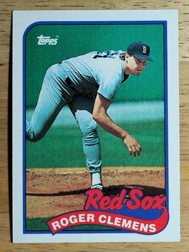 1989 Topps #450 Roger Clemens